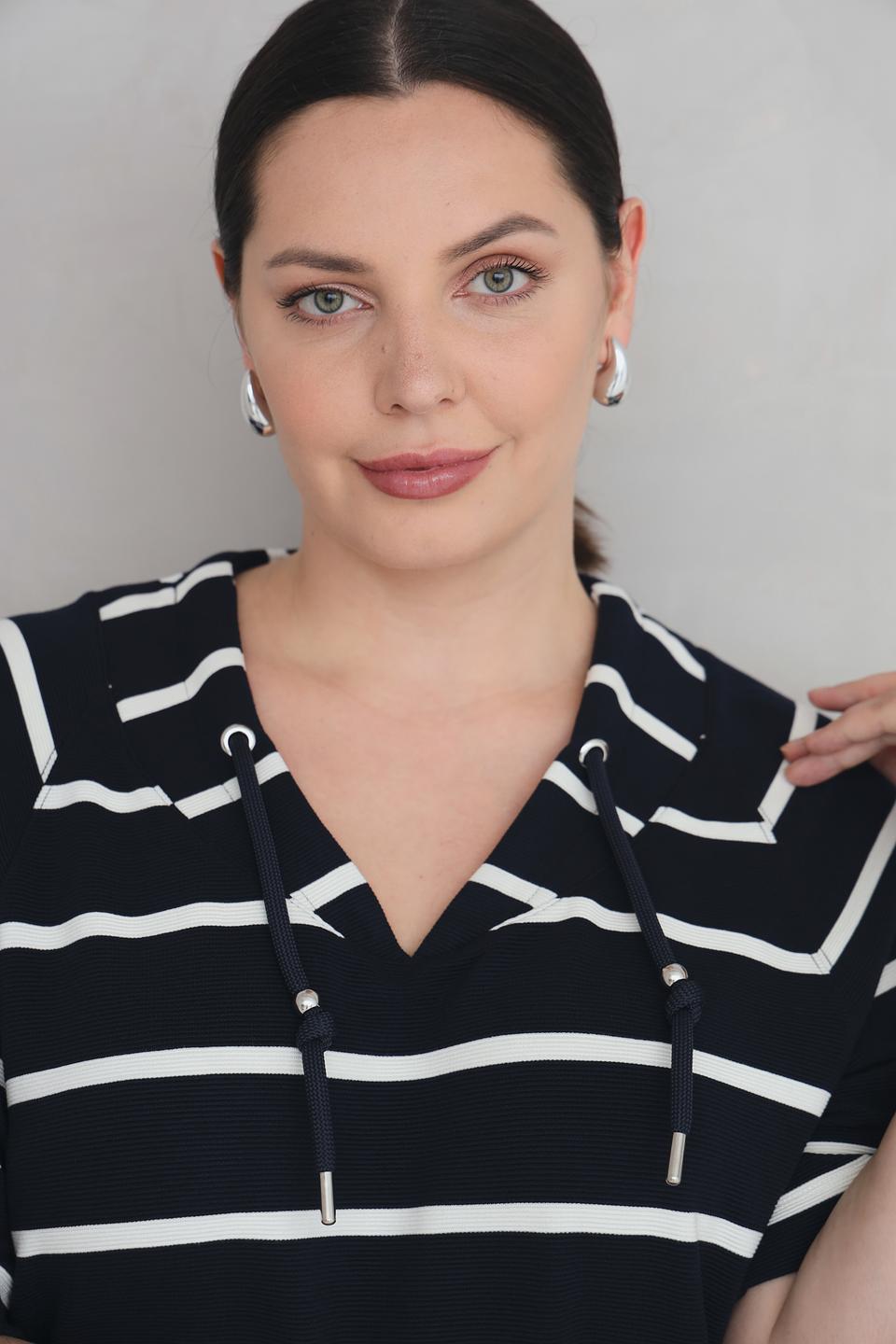 Платье Via Appia в полоску