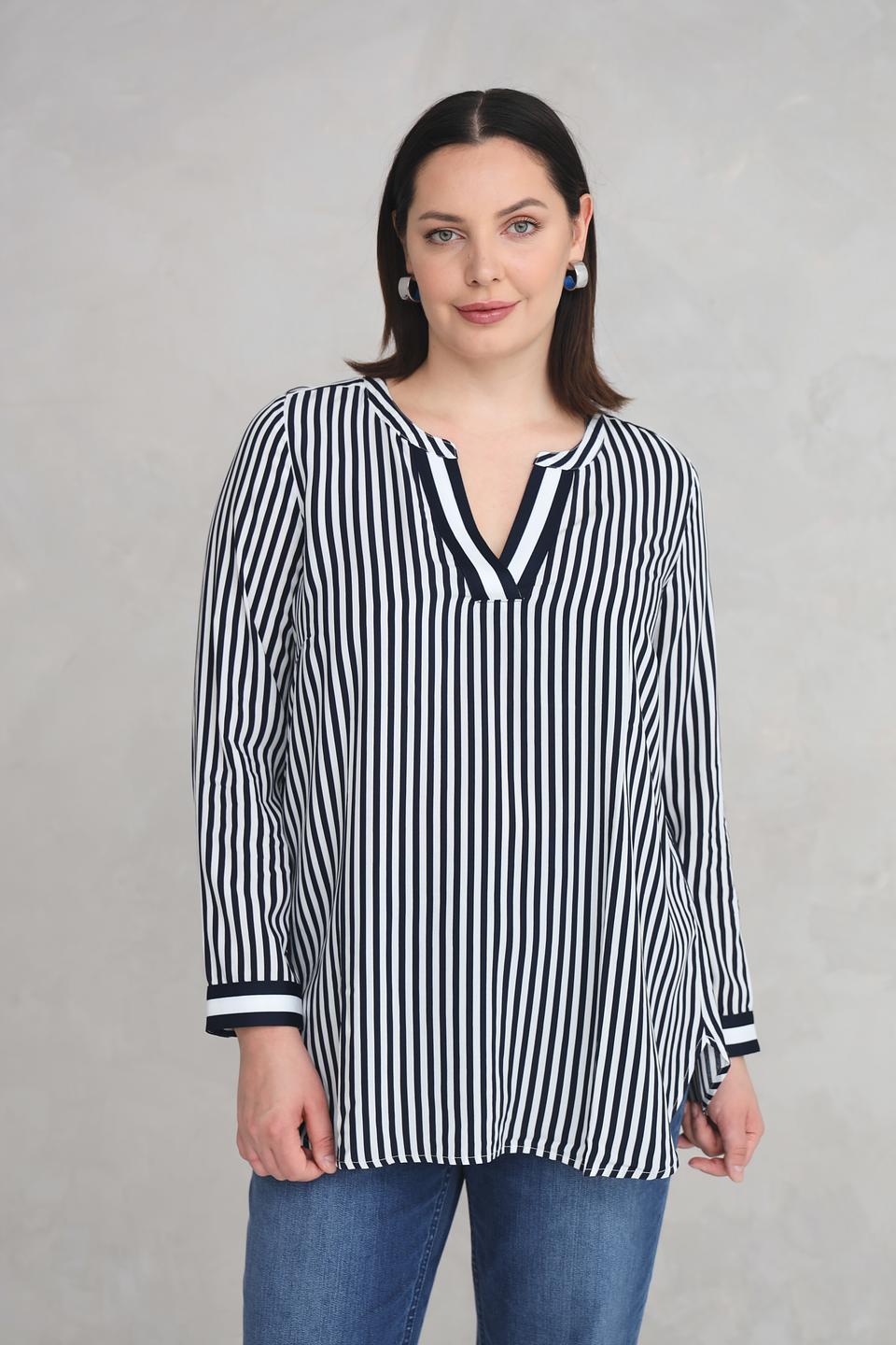 Блуза Via Appia в полоску