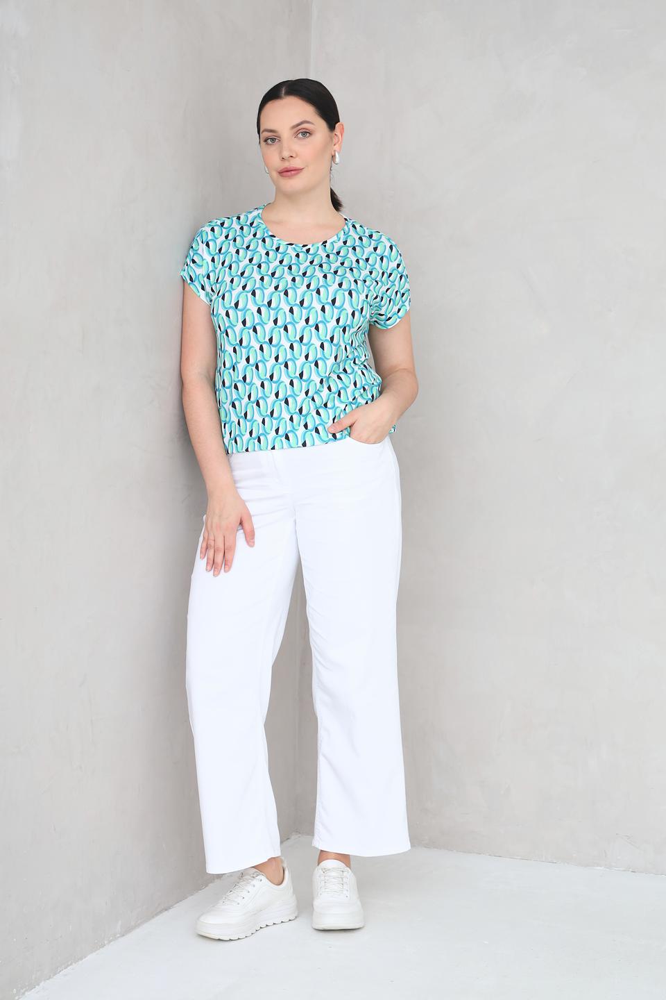 Брюки Frapp классические белые