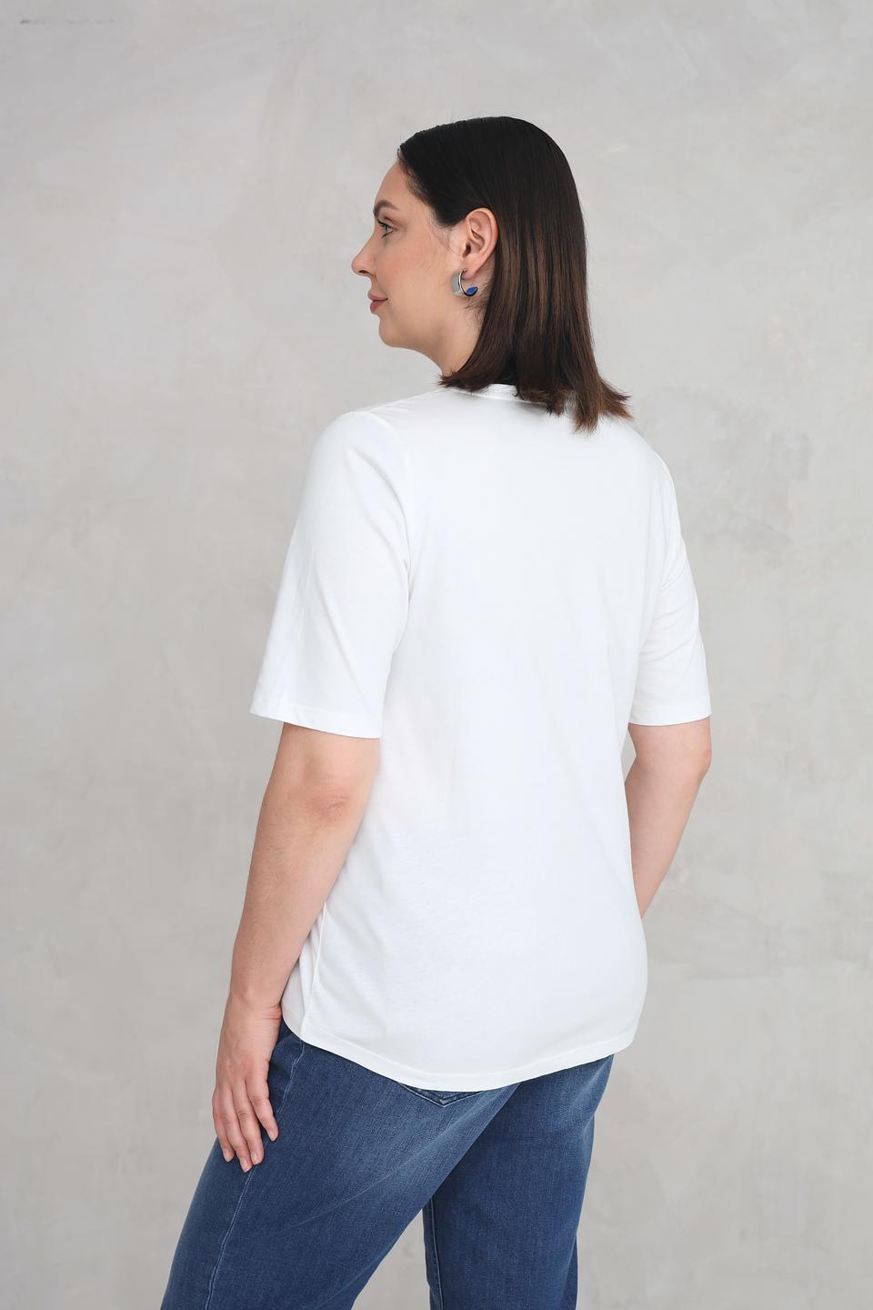 Футболка Via Appia с тропическим принтом