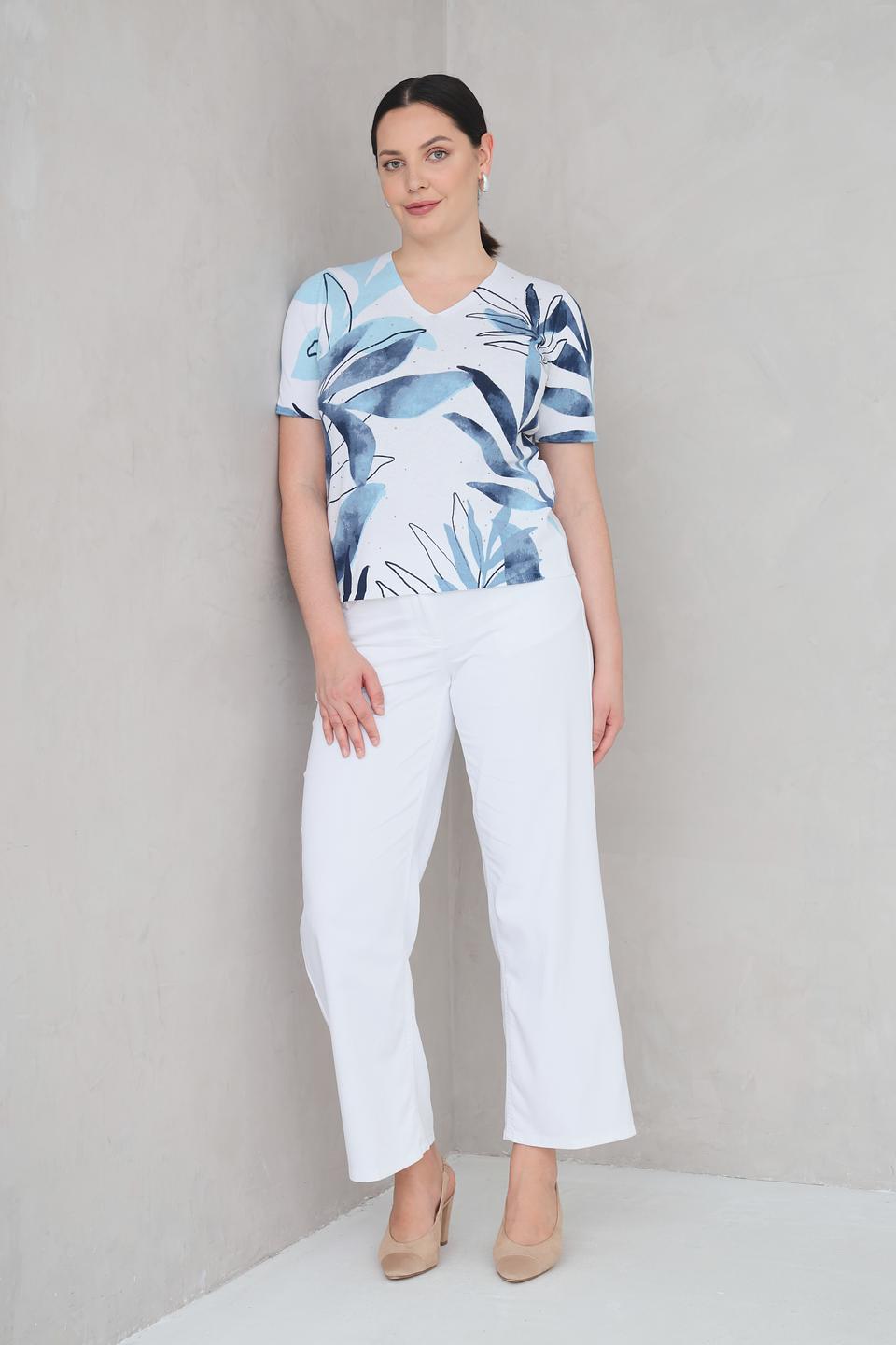 Пуловер Rabe collection с принтом