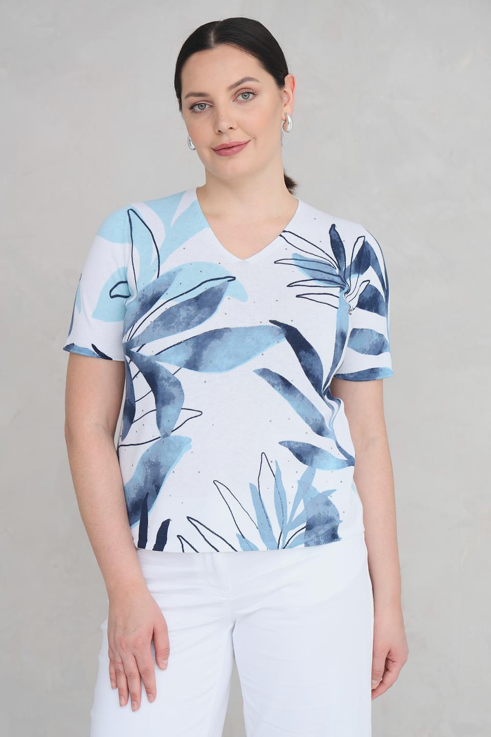 Пуловер Rabe collection с принтом