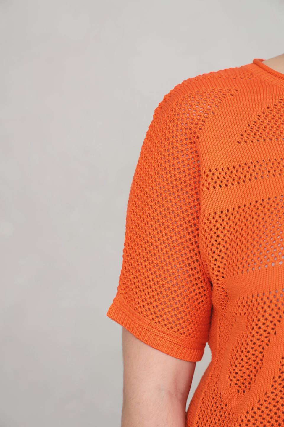 Пуловер Rabe collection оранжевый