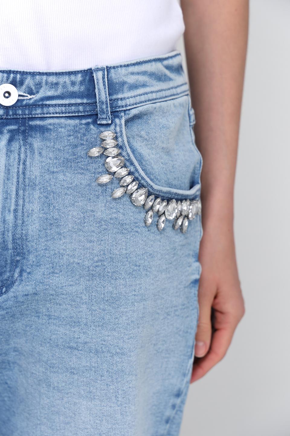 Джинсы Taifun с декором