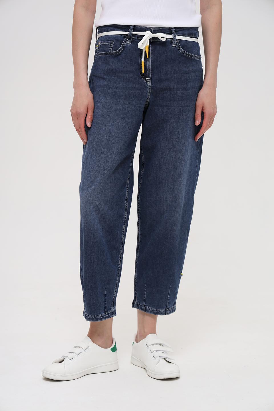 Джинсы Ppep. клеш темно-синие