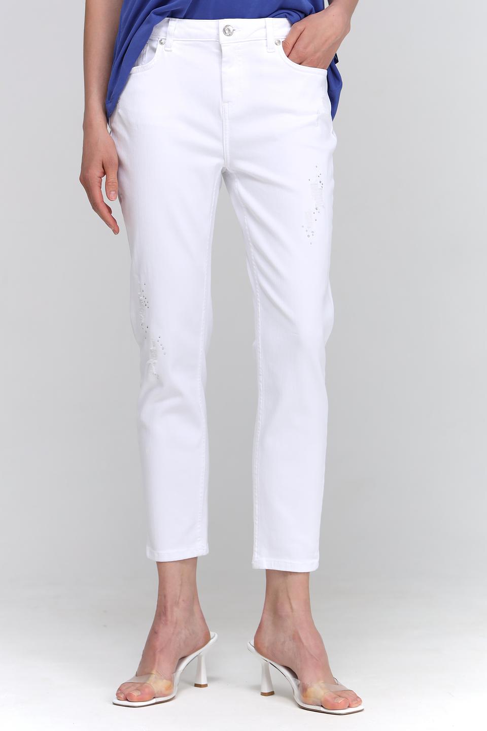 Джинсы Monari с потертостями