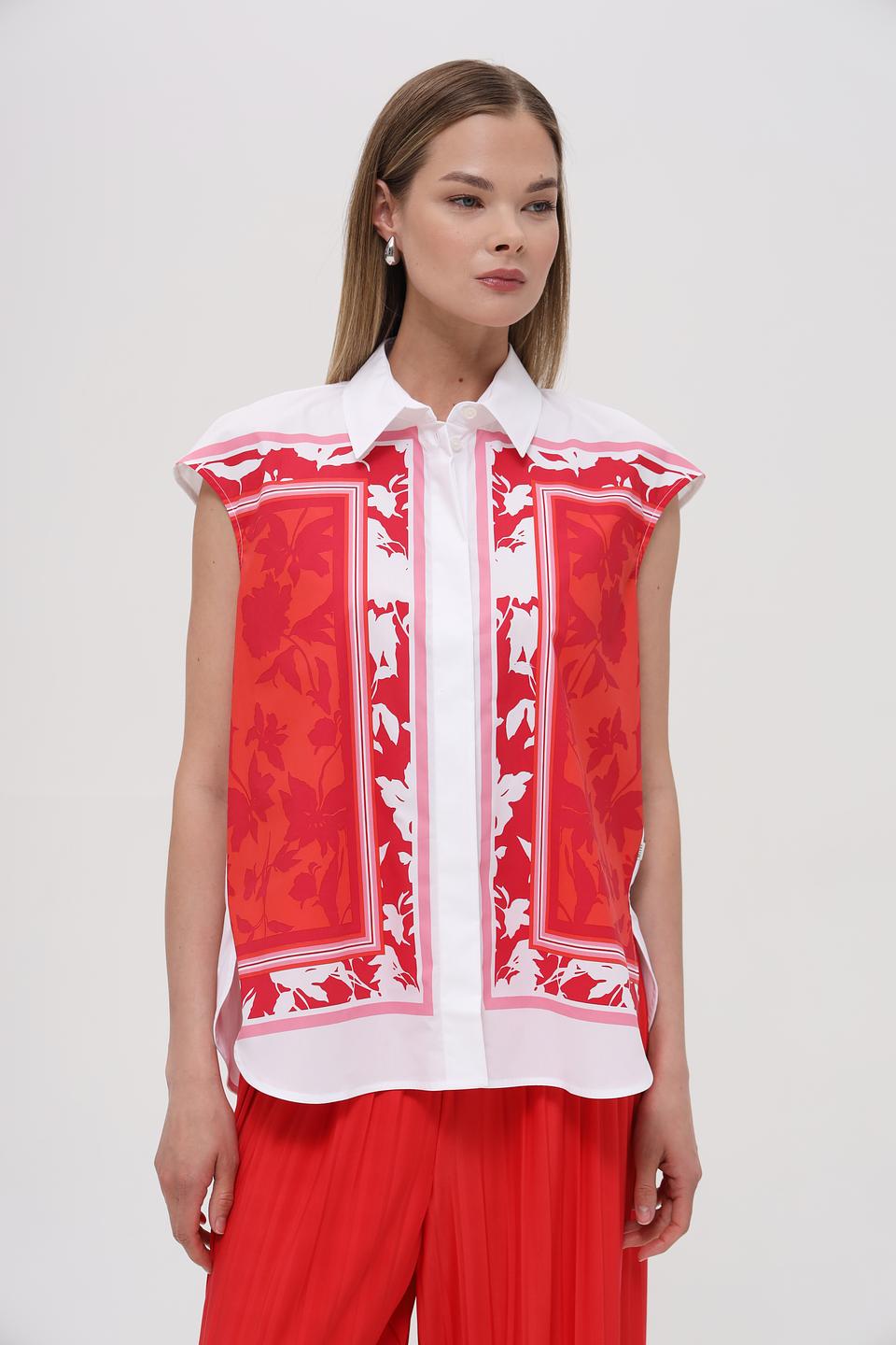 Блуза Maerz с цветочным принтом