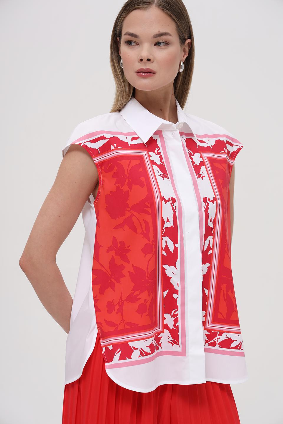 Блуза Maerz с цветочным принтом