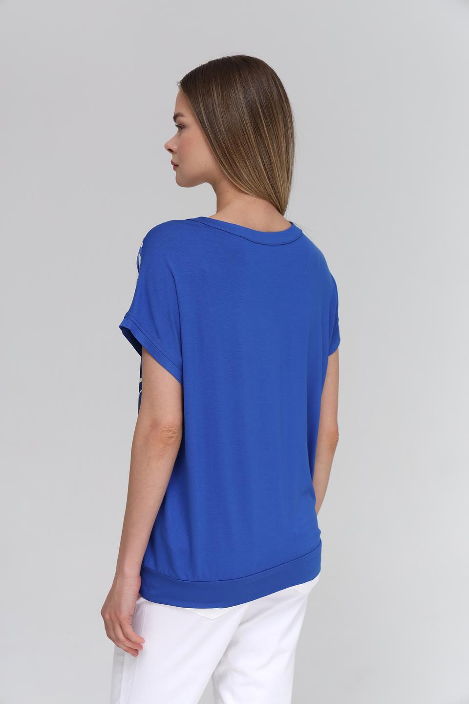 Блуза Bianca с цветочным принтом