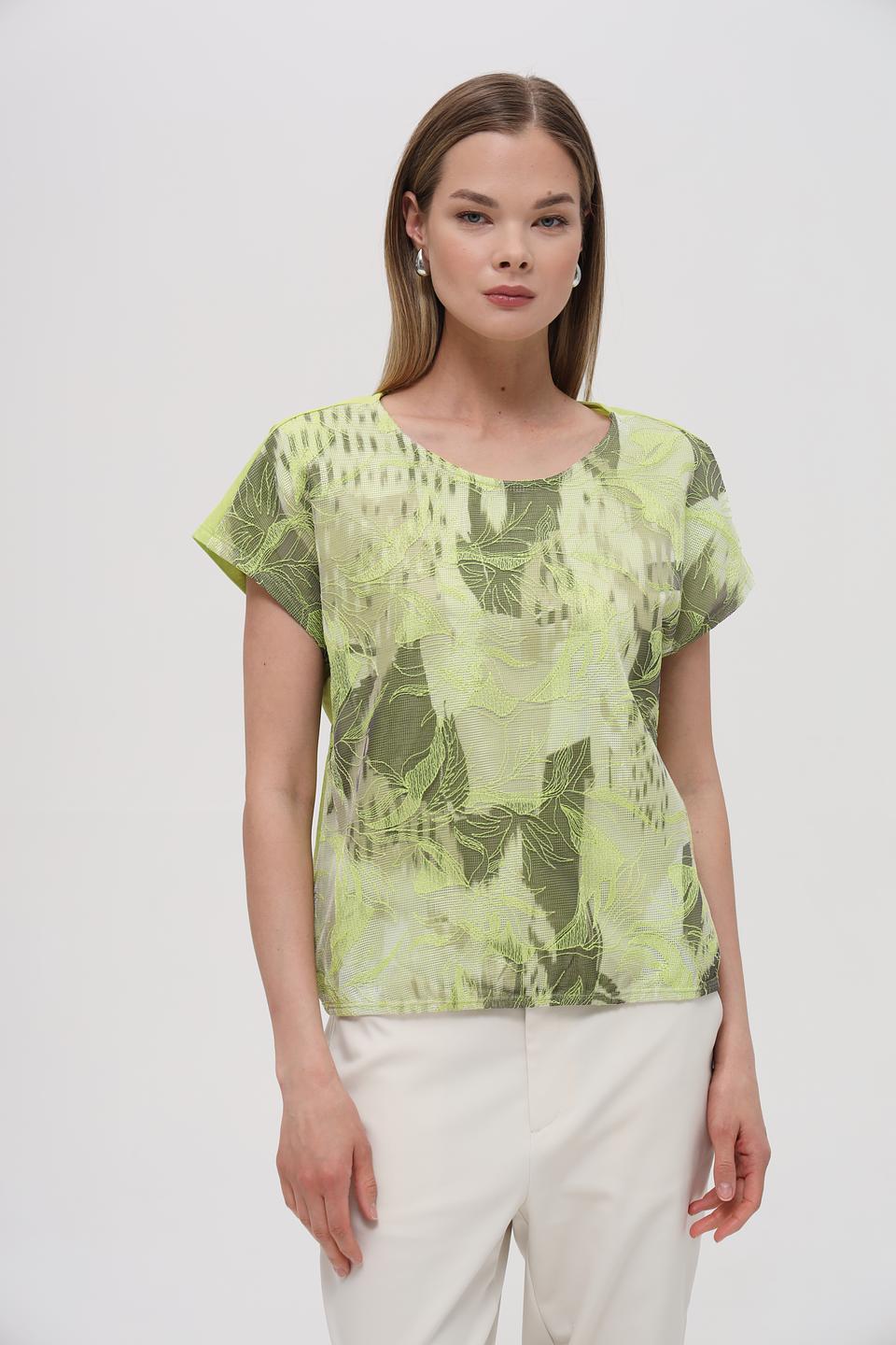 Футболка Lecomte с принтом