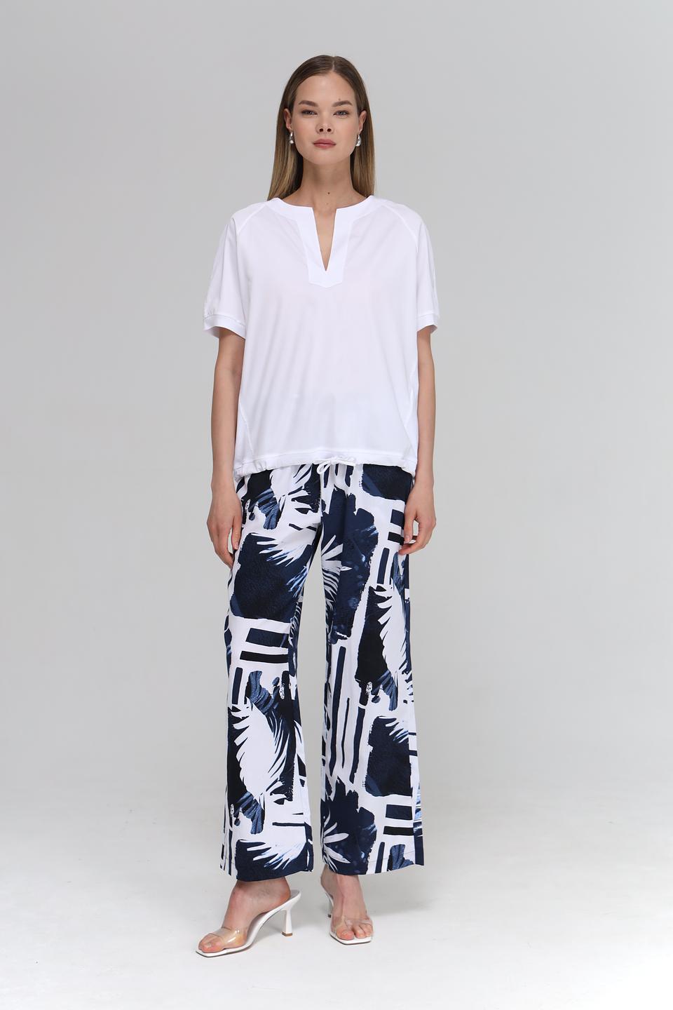 Брюки Lecomte с принтом