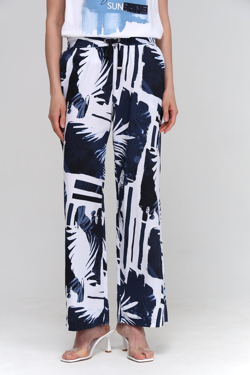 Брюки Lecomte с принтом