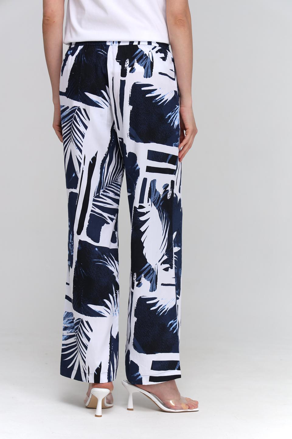 Брюки Lecomte с принтом