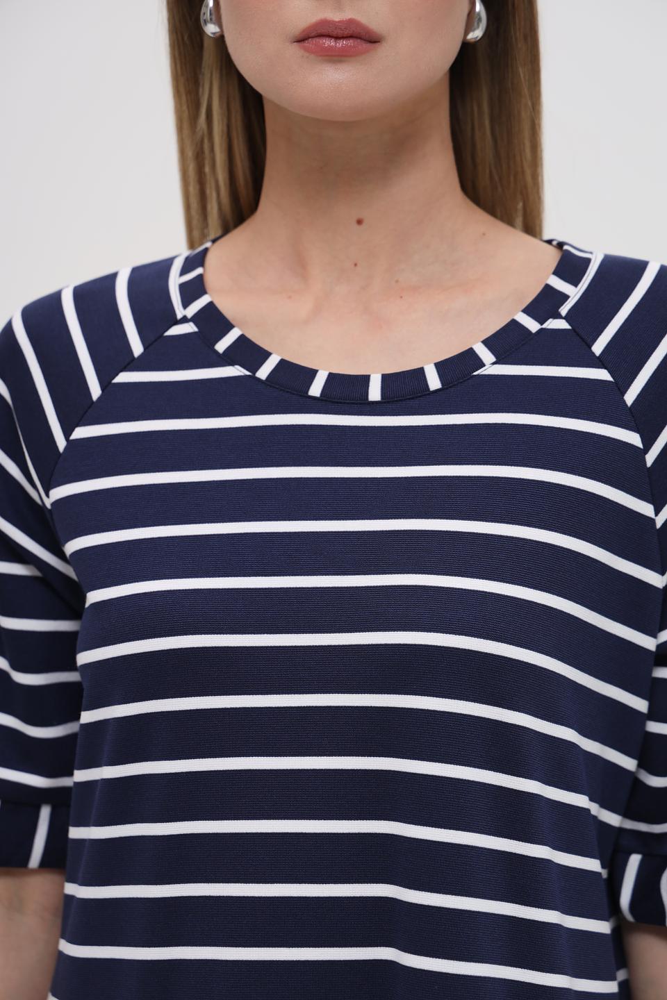 Платье Lecomte в полоску