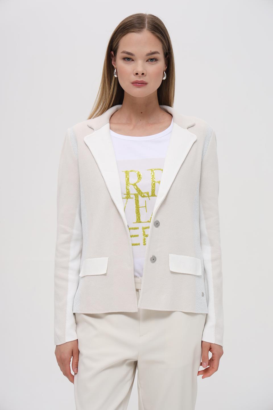 Жакет Monari бежевый приталенный