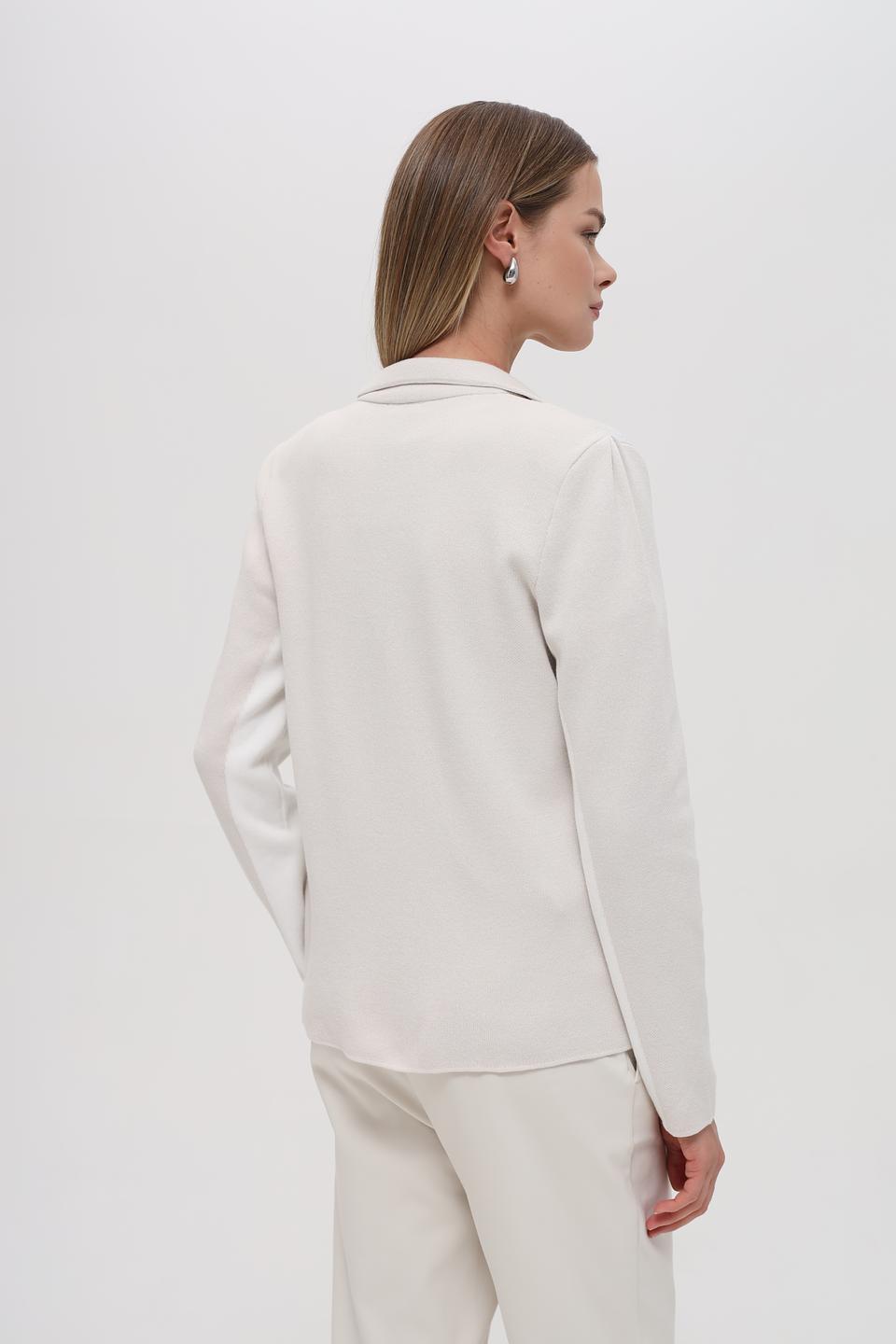 Жакет Monari бежевый приталенный