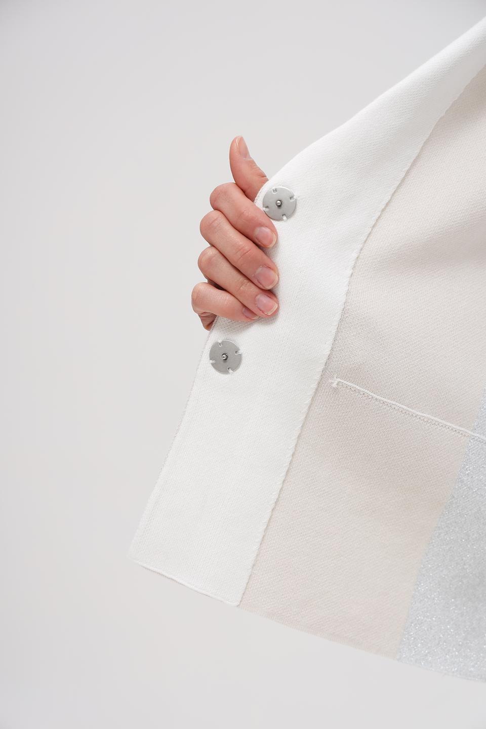 Жакет Monari бежевый приталенный