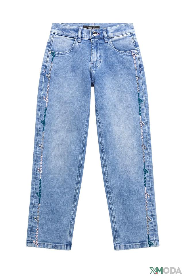 Джинсы Guess для девочки голубые