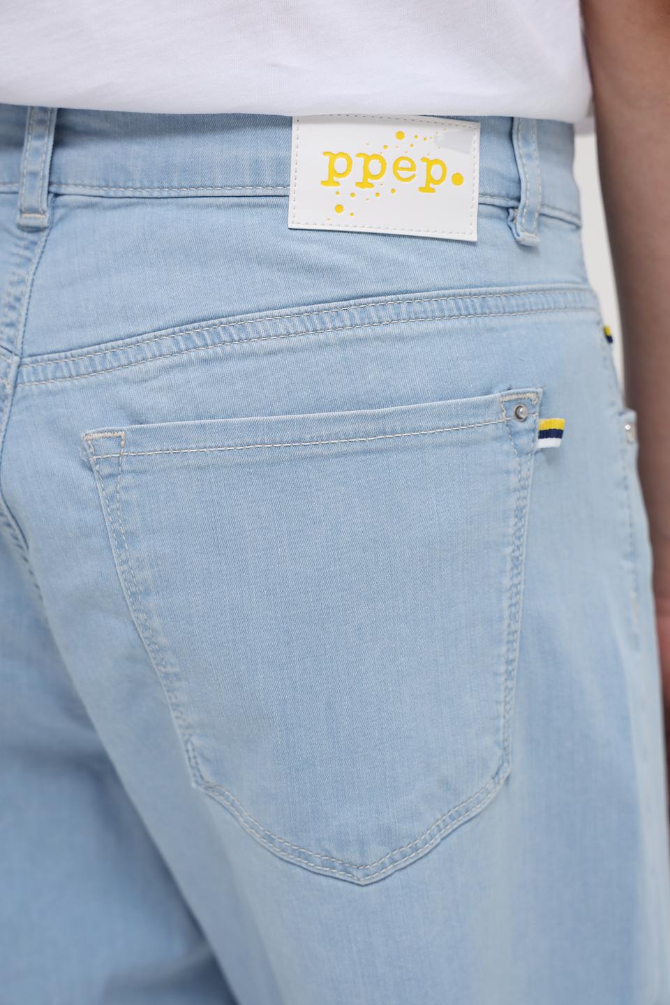 Джинсы Ppep. голубые relaxed