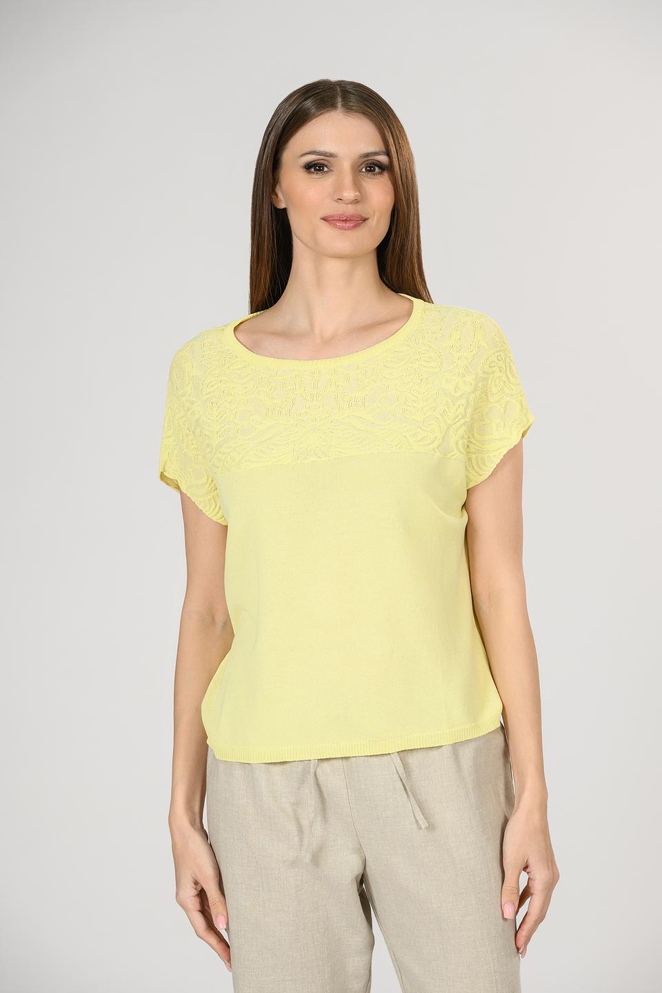 Джемпер Giorgio Grati жен. жёлтый