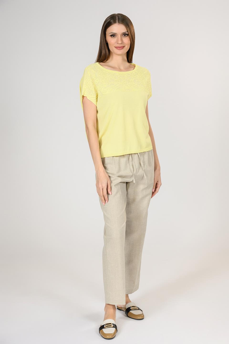 Джемпер Giorgio Grati жен. жёлтый