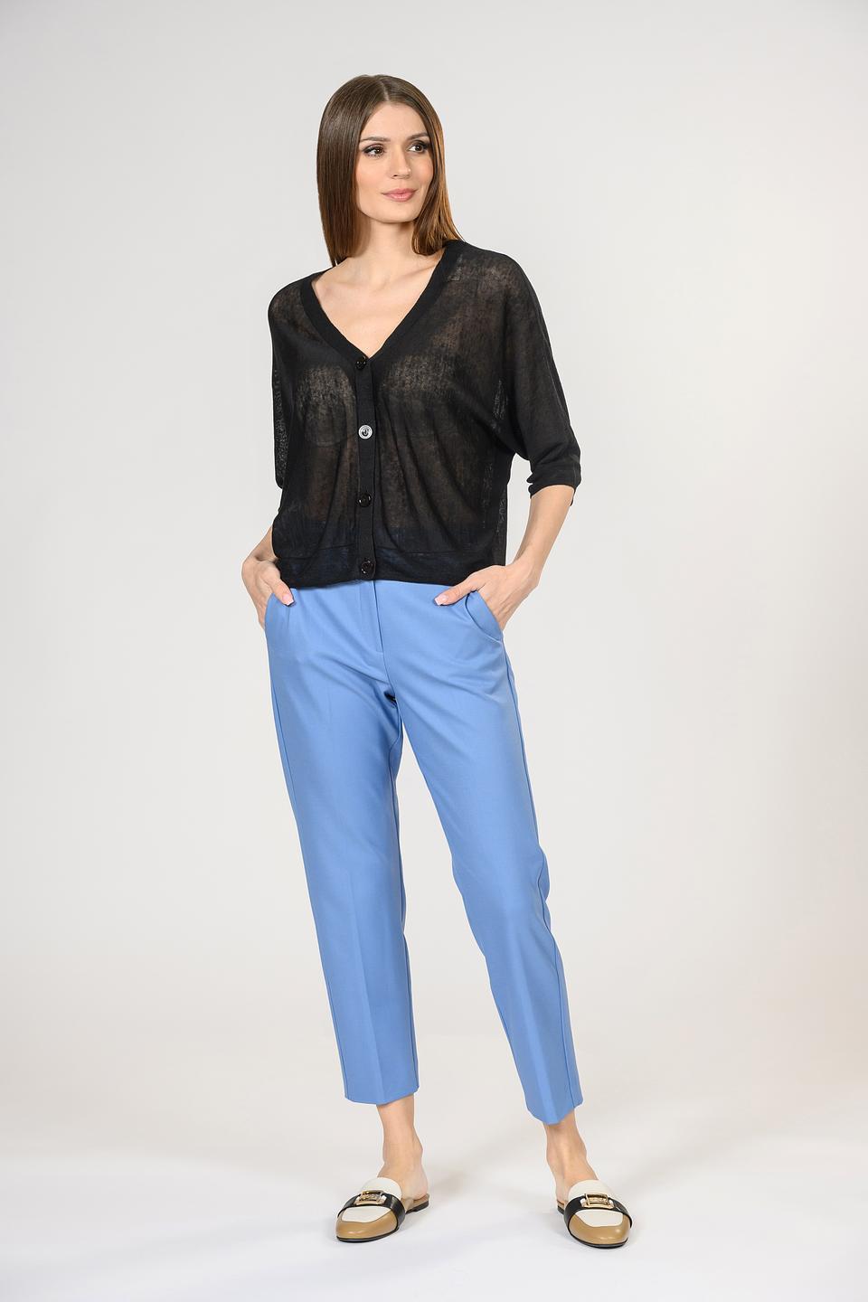Брюки i Blues жен. голубые
