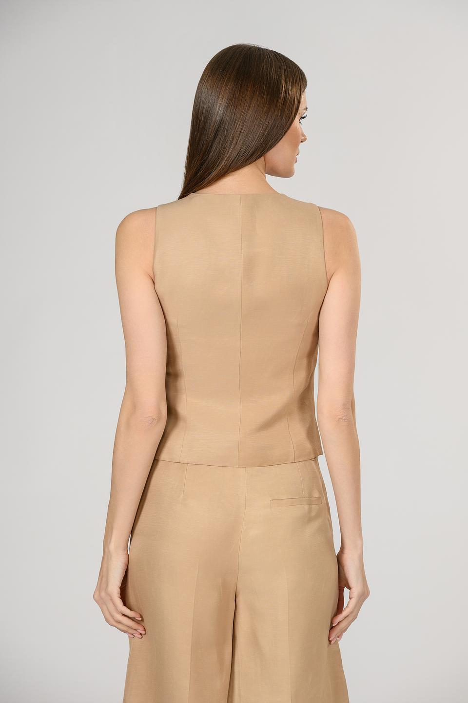 Жилет i Blues женский бежевый