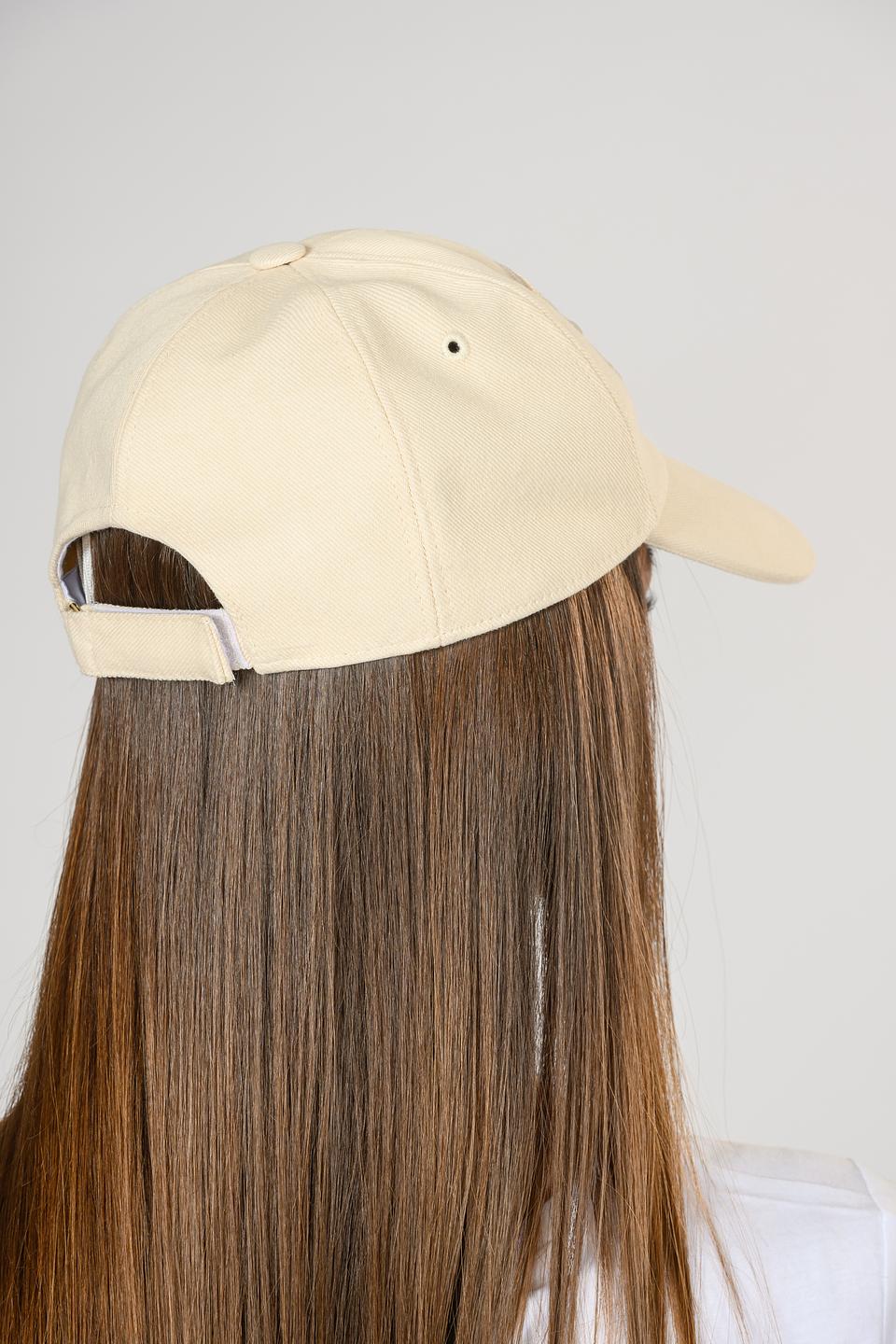 Бейсболка i Blues женская кремовая