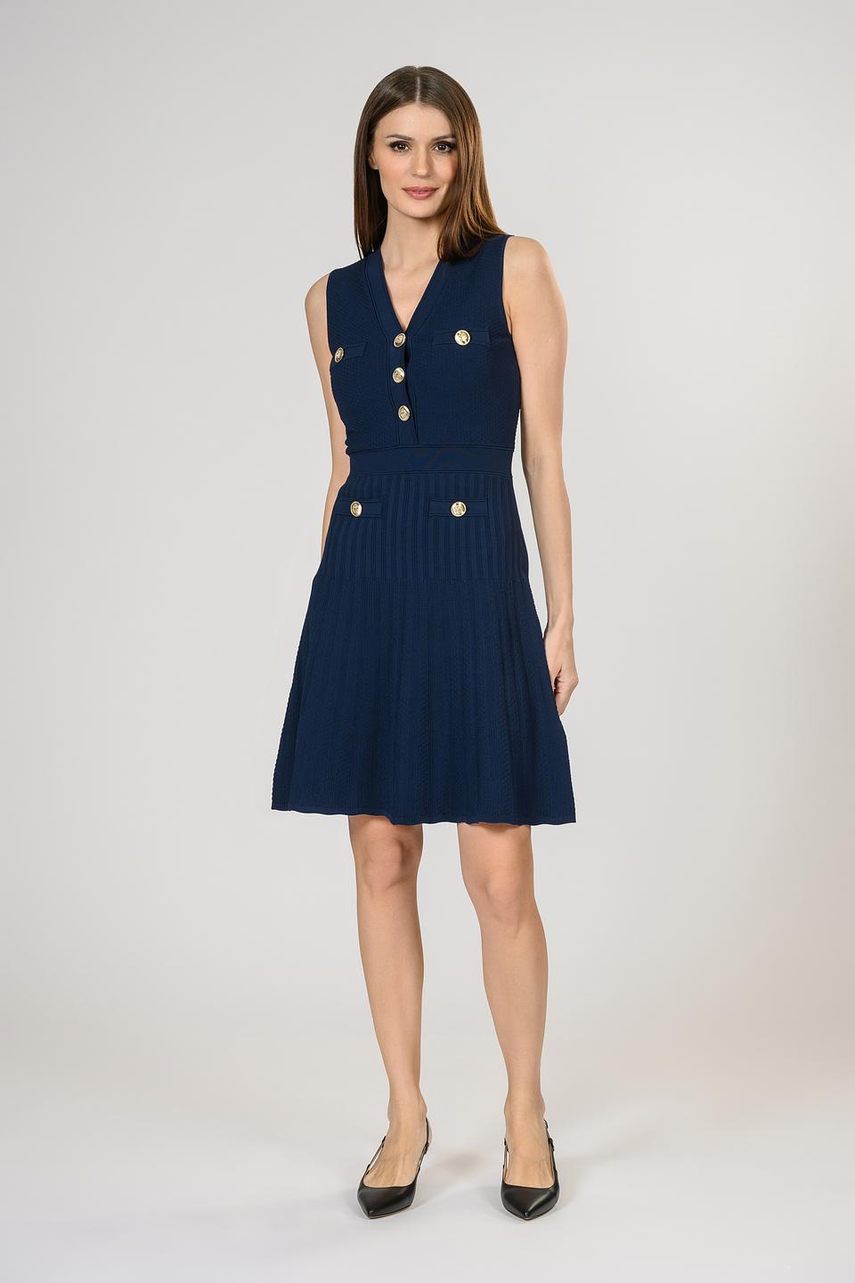 Платье Marciano приталенное синее