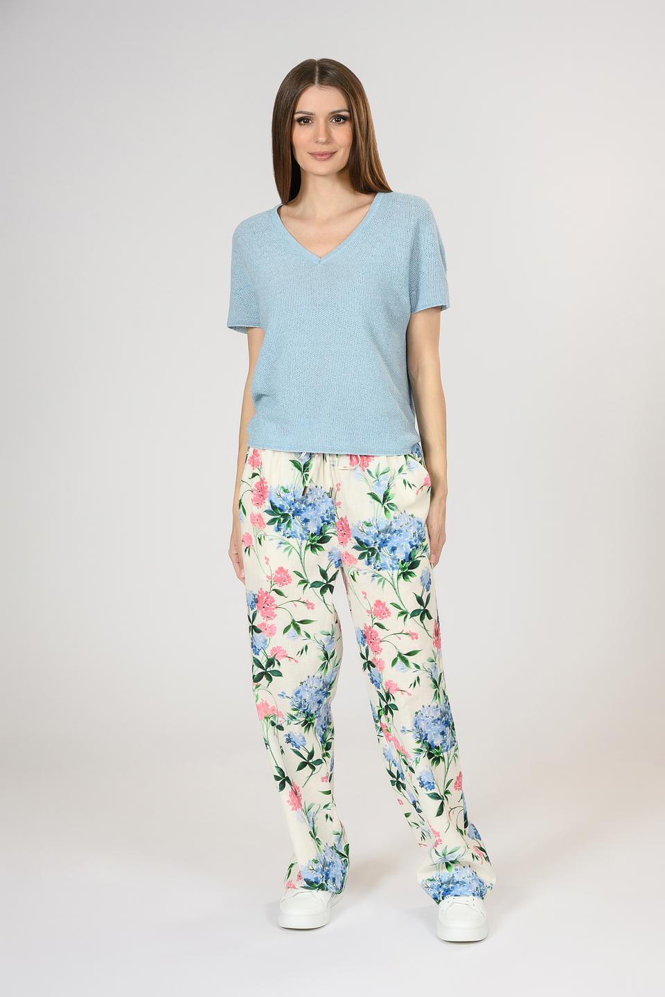 Пуловер Rich and Royal голубой