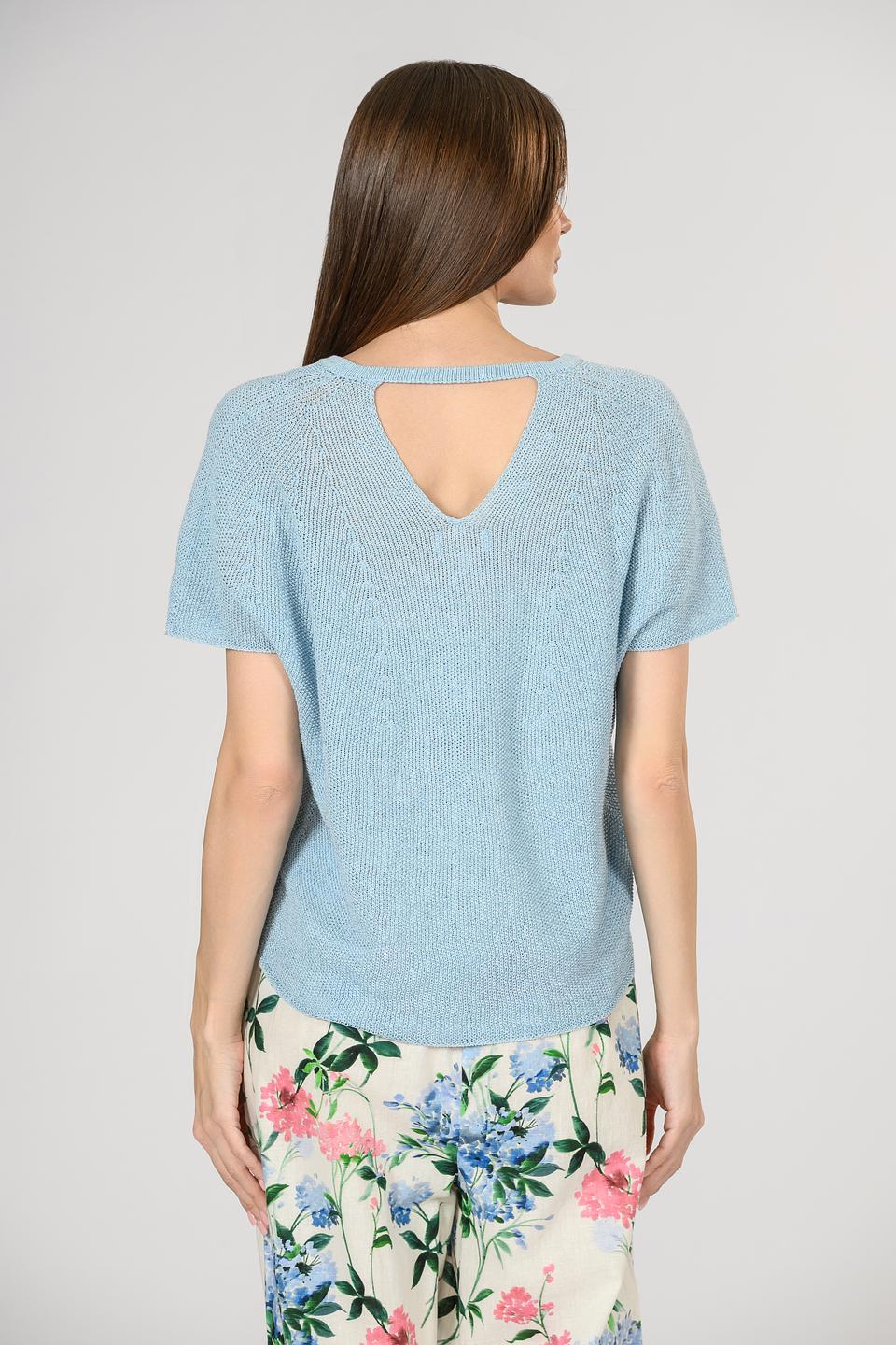 Пуловер Rich and Royal голубой