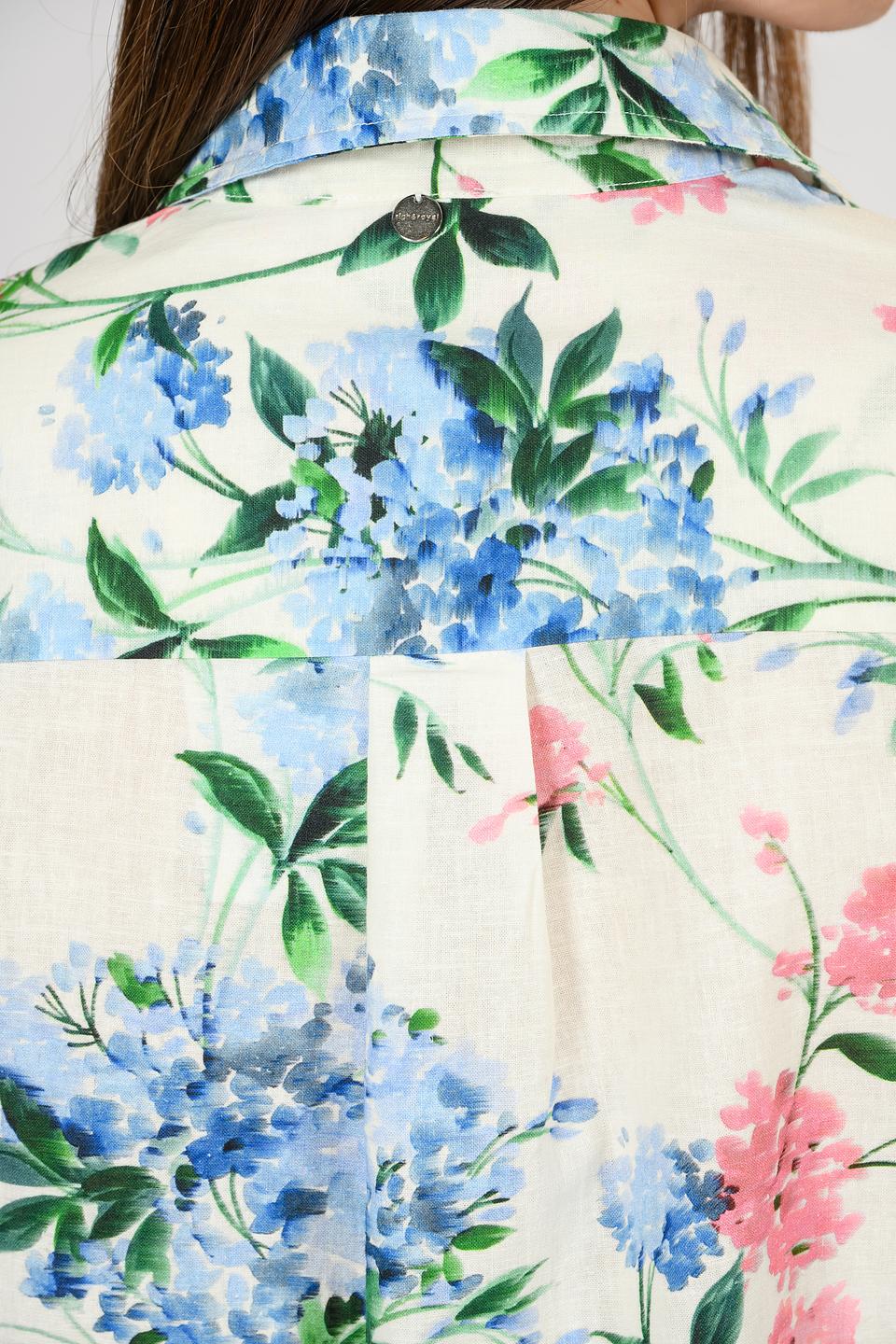 Рубашка Rich and Royal цветочный принт