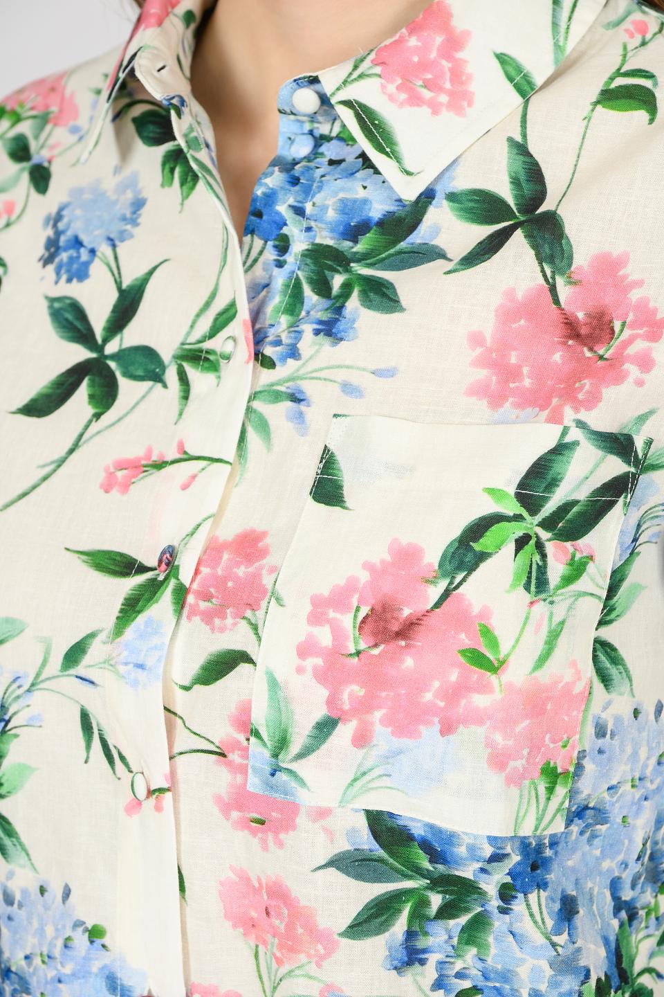 Рубашка Rich and Royal цветочный принт