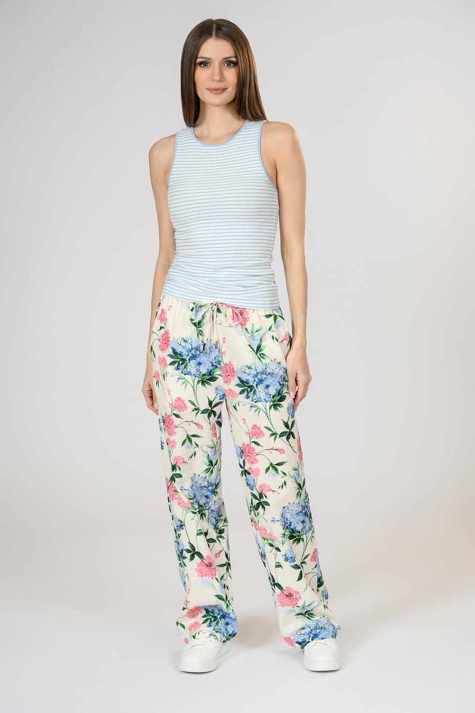 Топ Rich and Royal в полоску голубой