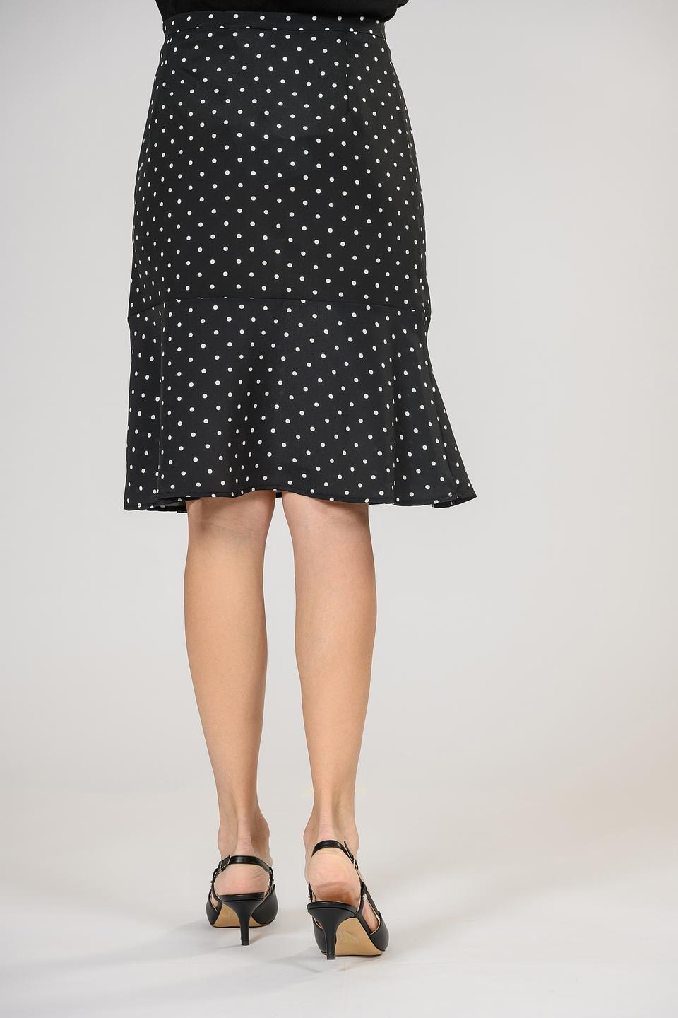 Юбка Giorgio Grati в горошек