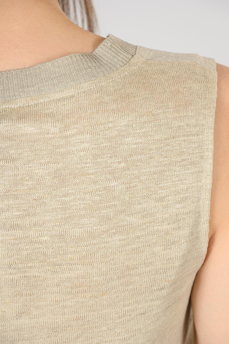 Топ Giorgio Grati женский бежевый