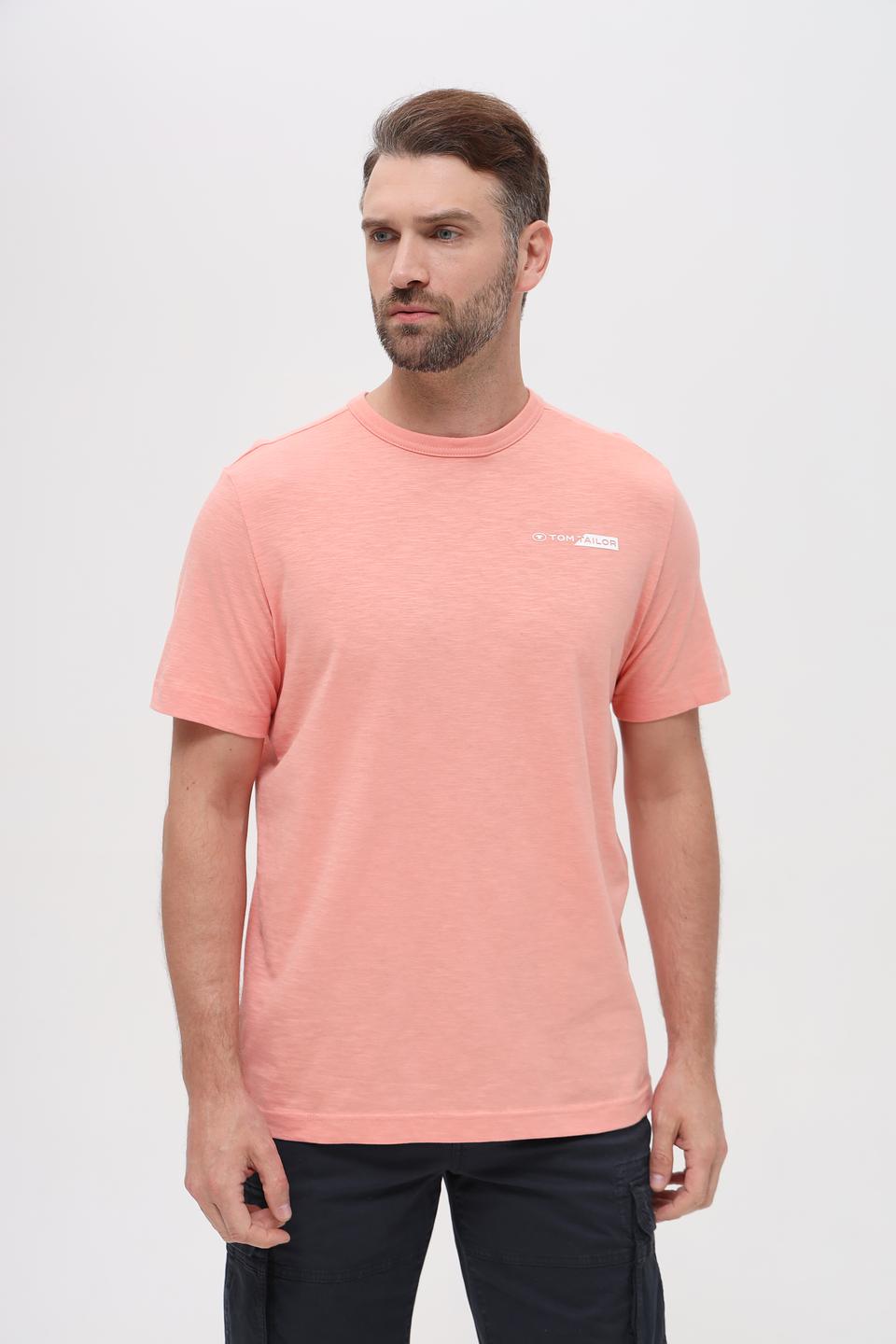 Футболка Tom Tailor персиковая
