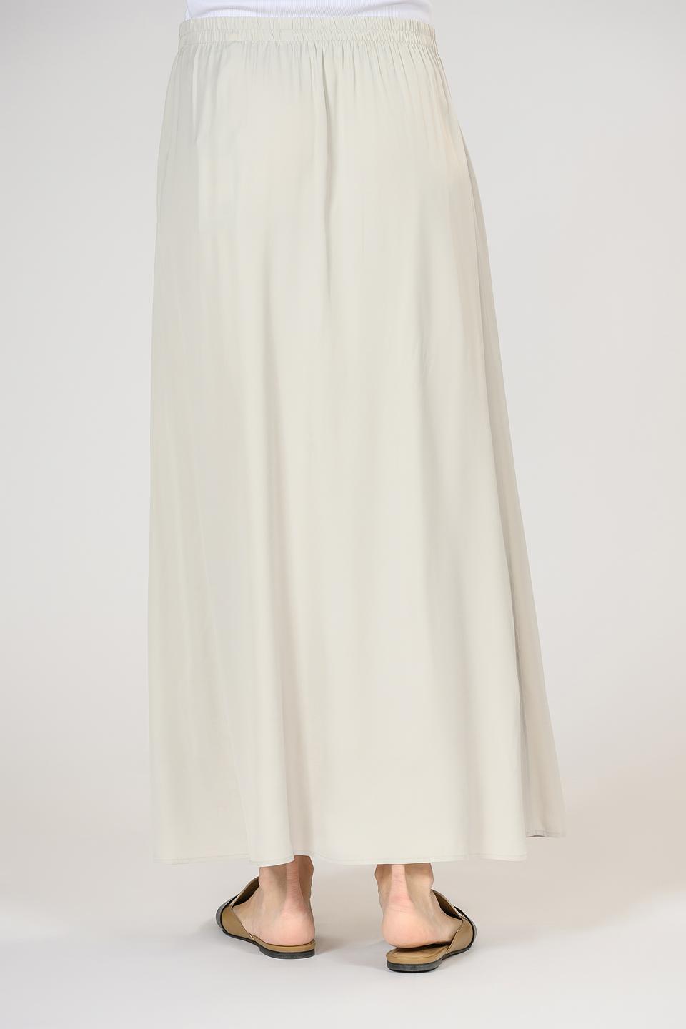 Юбка Marc O Polo бежевая с разрезом