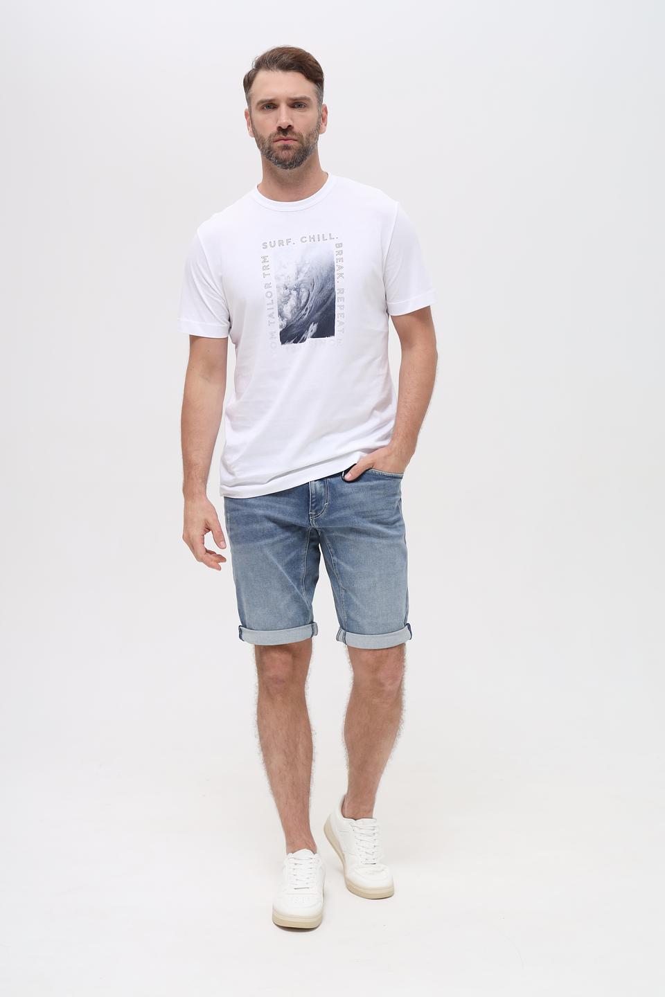 Шорты Tom Tailor denim light blue