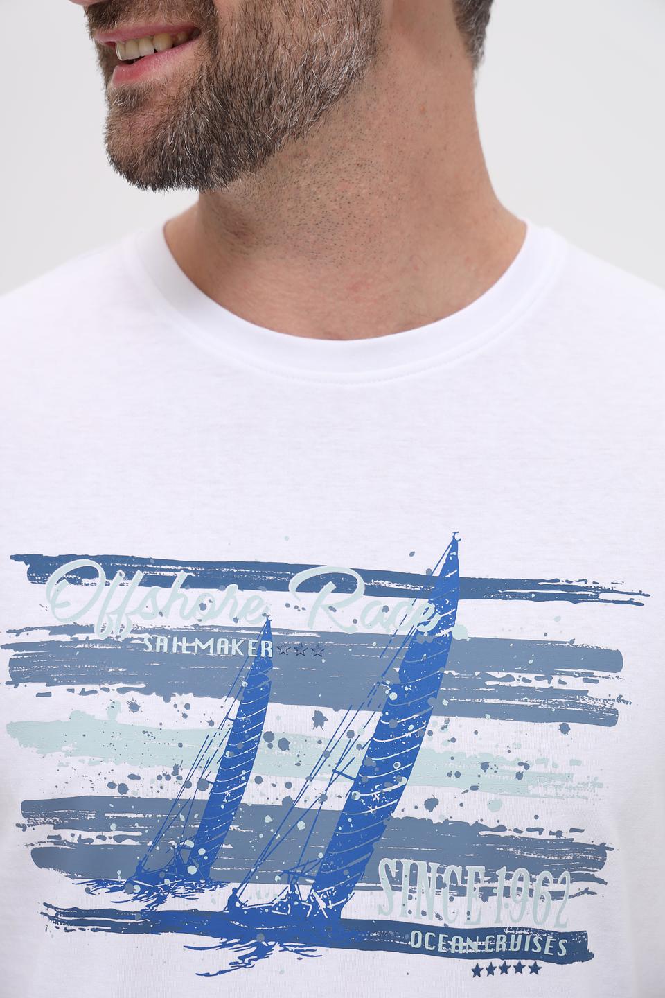 Футболка Sea Barrier с принтом