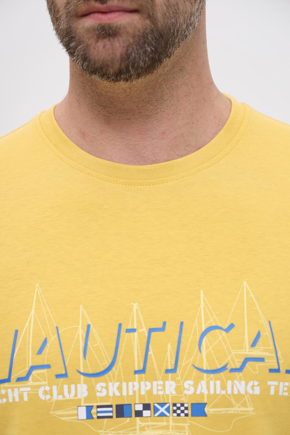 Футболка Sea Barrier Nautical жёлтая