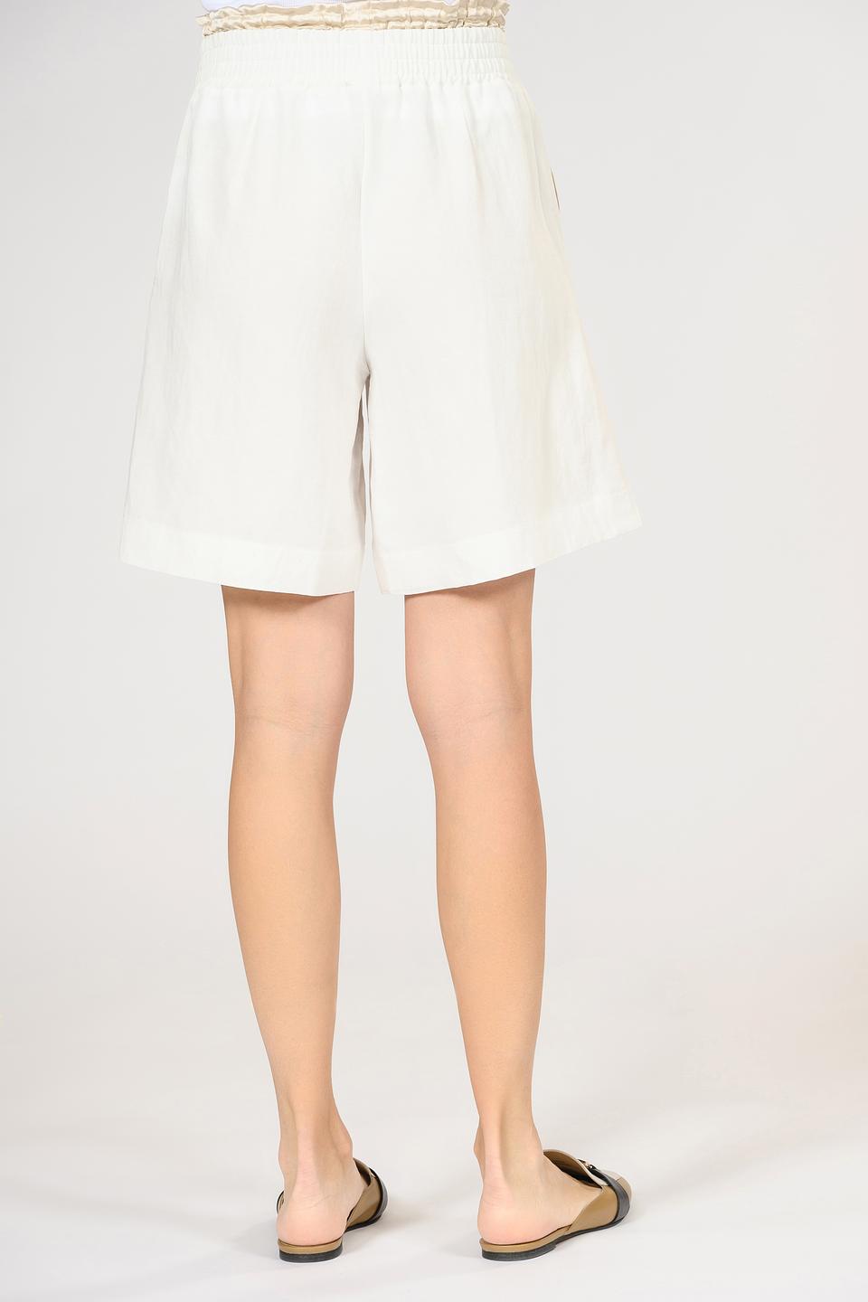 Шорты Rich and Royal белые с завязками