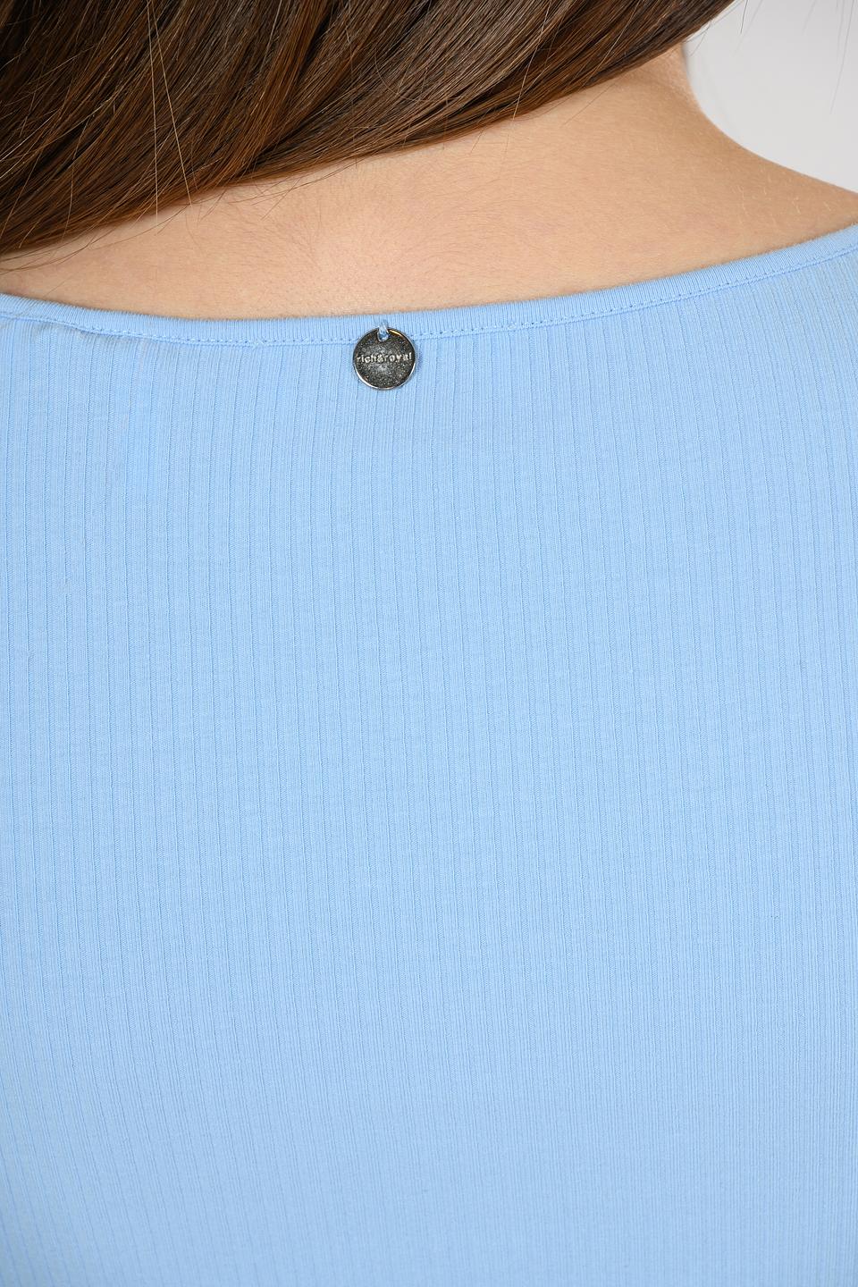 Футболка Rich and Royal голубая