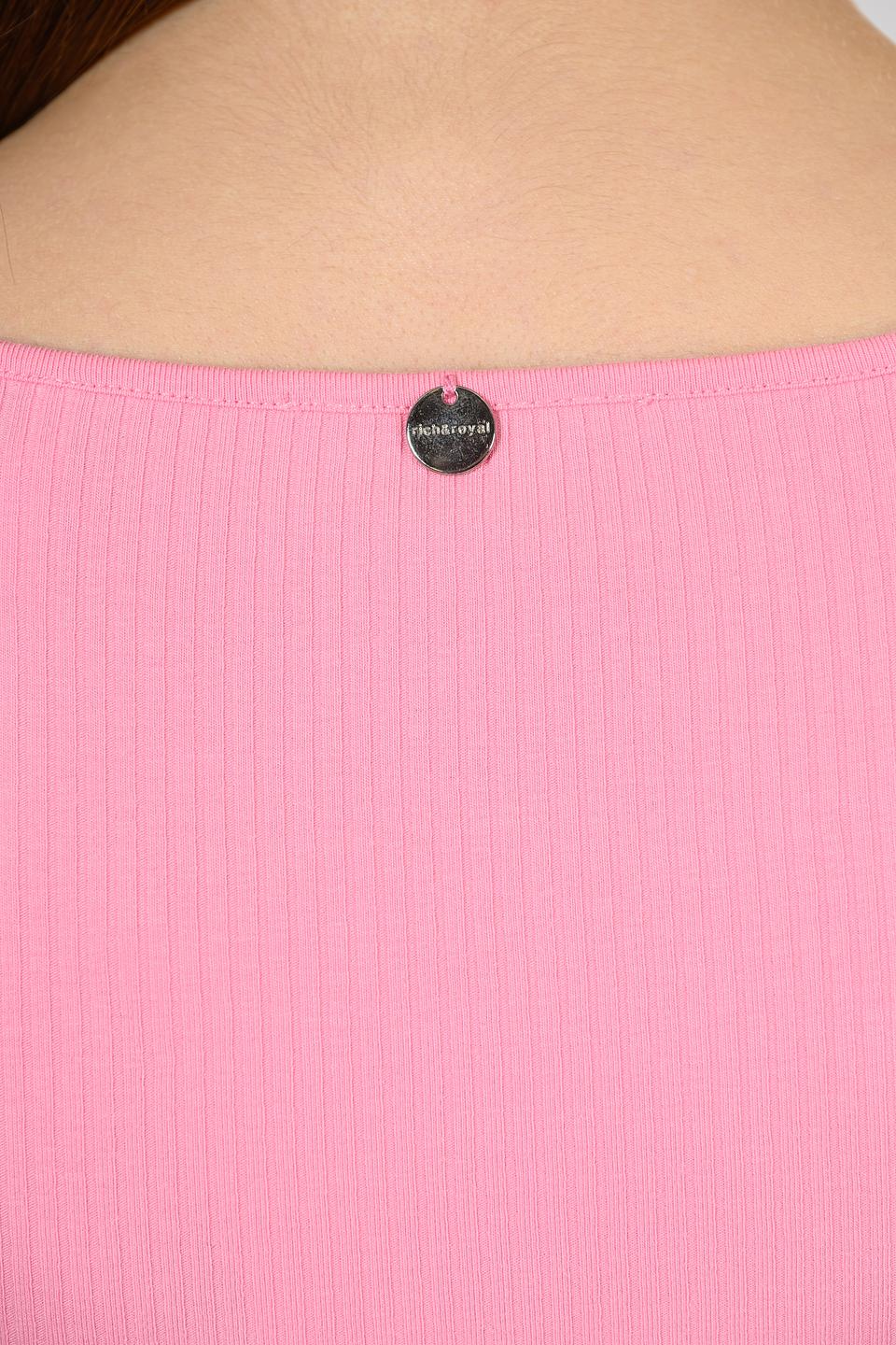 Футболка Rich and Royal розовая