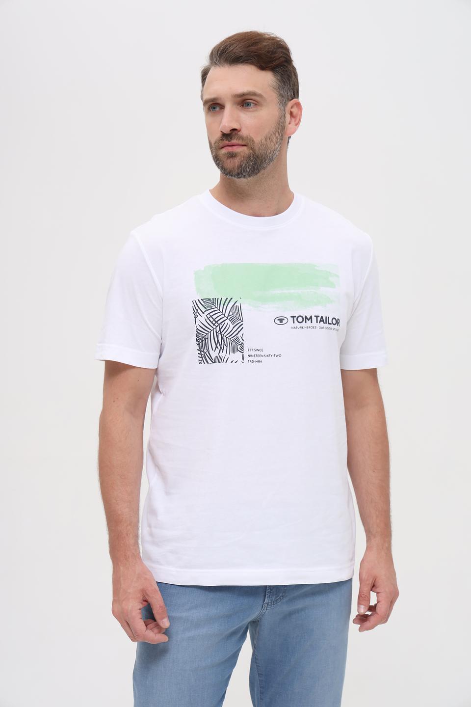 Футболка Tom Tailor с принтом