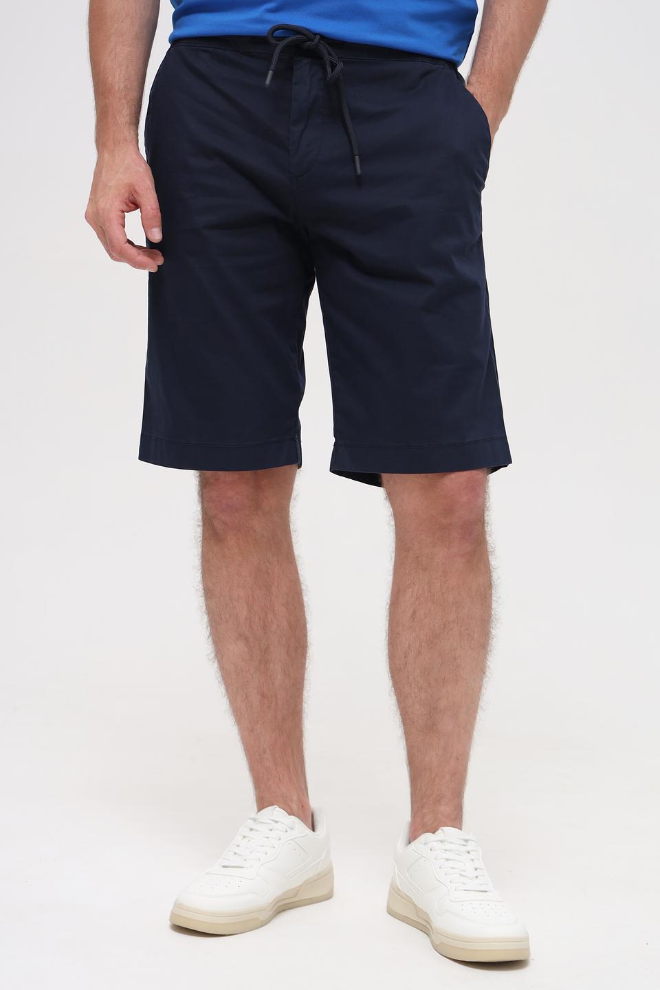 Шорты Tom Tailor синие с манжетами