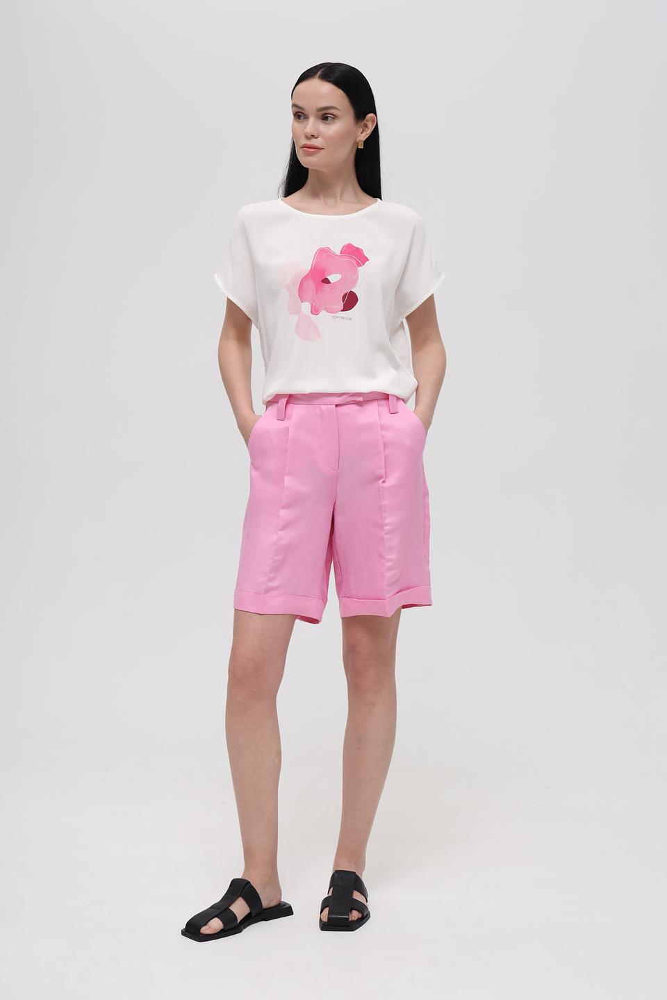 Футболка Tom Tailor с цветочным принтом