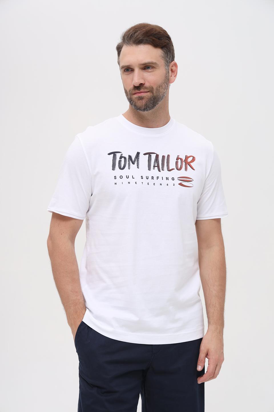 Футболка Tom Tailor с логотипом