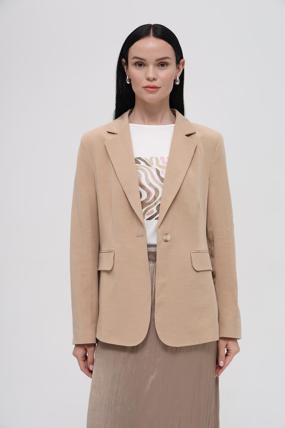 Жакет MORE and MORE бежевый