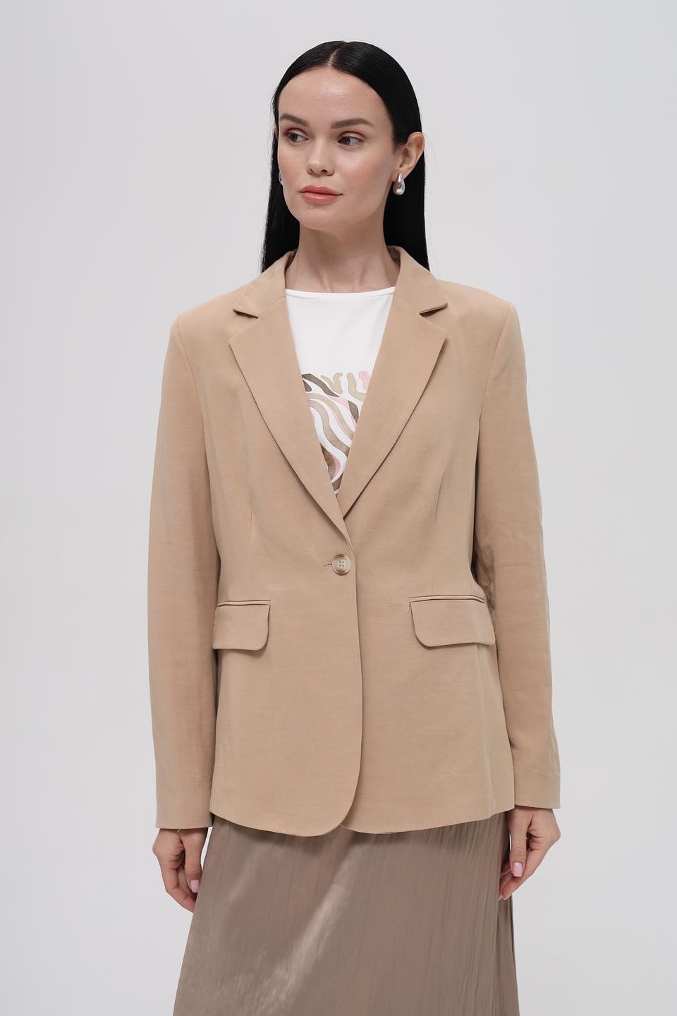 Жакет MORE and MORE бежевый